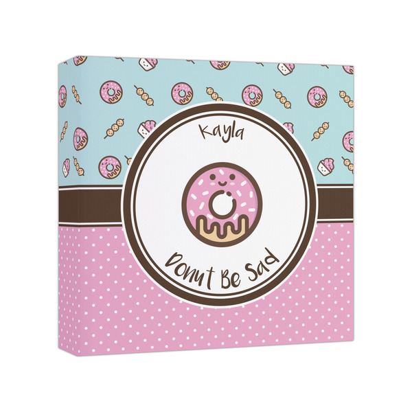 Custom Donuts Canvas Print - 8x8 (Personalized)