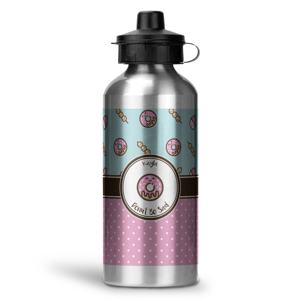 Custom Donuts Water Bottle - Aluminum - 20 oz (Personalized)