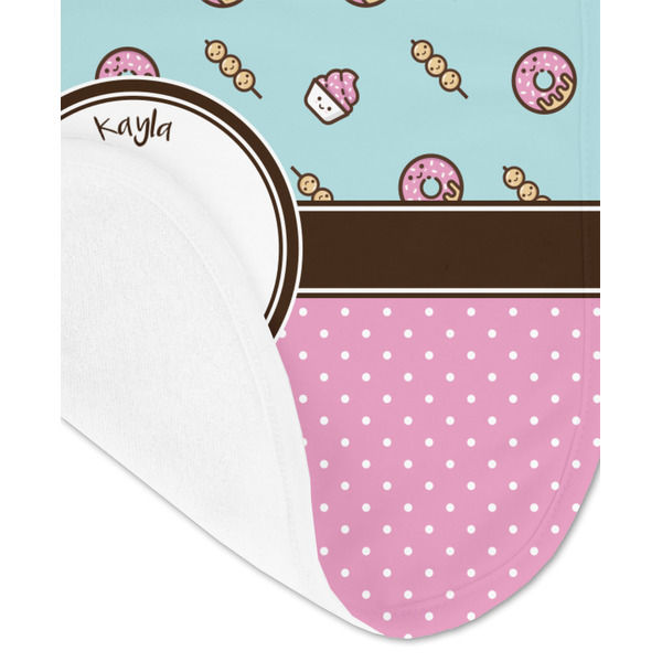 Donuts Baby Bib - AFT detail