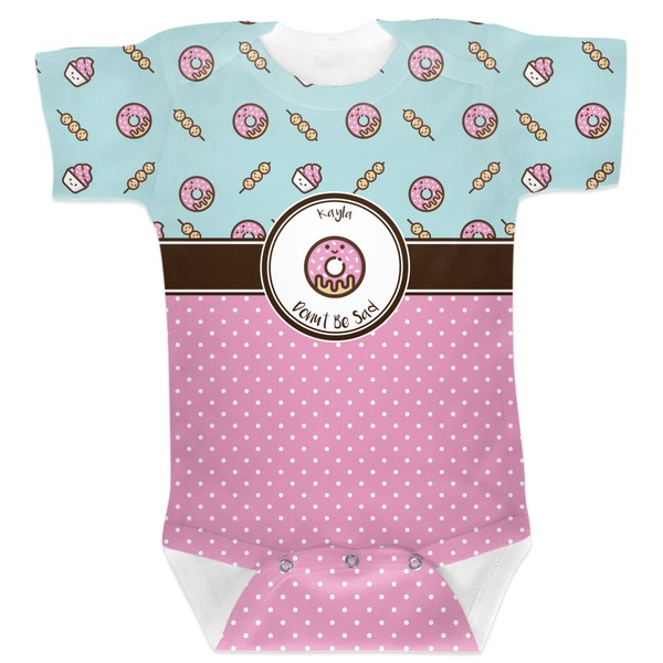 Custom Donuts Baby Bodysuit 6-12 (Personalized)