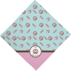 Donuts Dog Bandana Scarf w/ Name or Text