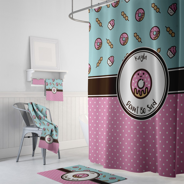Donuts Bath Towel Sets - 3-piece - In Context