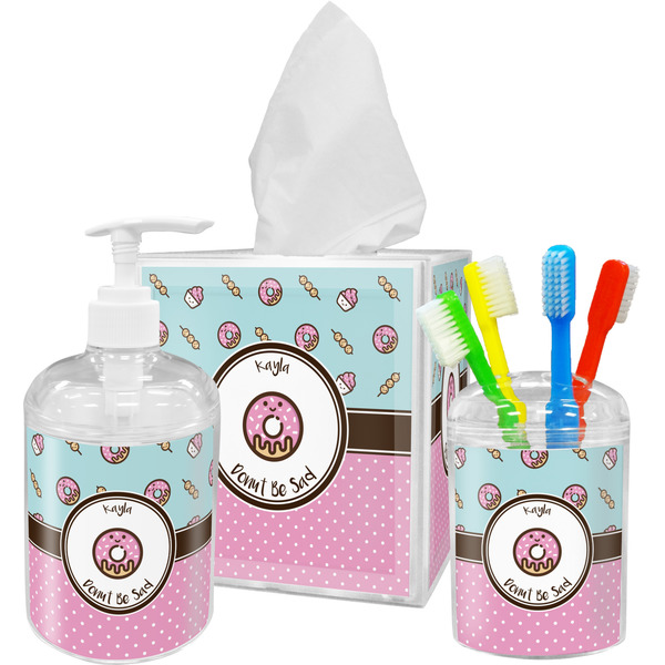 Donuts Bathroom Accessories Set (Personalized)