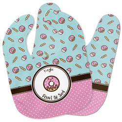 Donuts Baby Bib w/ Name or Text