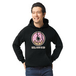 Donuts Hoodie - Black - Large (Personalized)