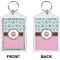 Donuts Bling Keychain (Front + Back)