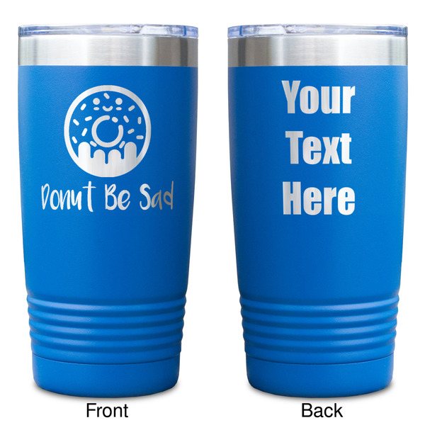 Donuts Blue Polar Camel Tumbler - 20oz - Double Sided - Approval