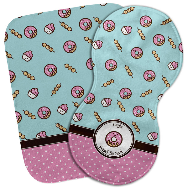 Custom Donuts Burp Cloth (Personalized)