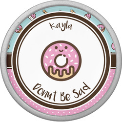 Donuts Cabinet Knob (Silver) (Personalized)