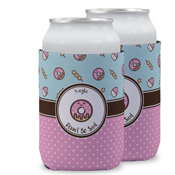Donuts Can Cooler (12 oz) w/ Name or Text