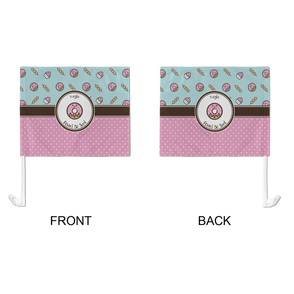 Donuts Car Flag - Large - APPROVAL