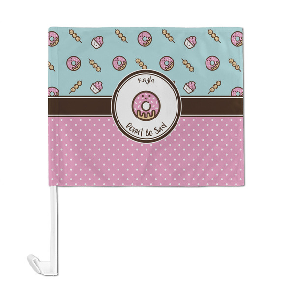 Donuts Car Flag - Large - FRONT