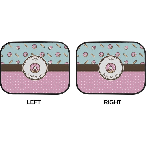 Donuts Car Floor Mats (Back Seat) (Approval)