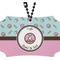 Donuts Rear View Mirror Ornament (Personalized)