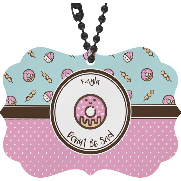 Custom Donuts Rear View Mirror Decor (Personalized)