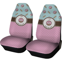 Donuts Car Seat Covers (Set of Two) (Personalized)