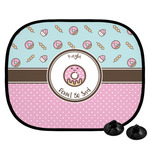 Donuts Car Side Window Sun Shade (Personalized)