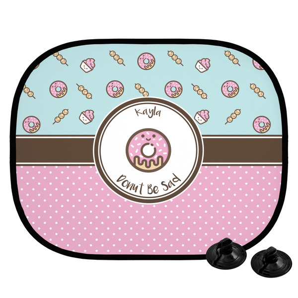 Custom Donuts Car Side Window Sun Shade (Personalized)