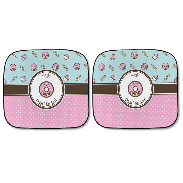 Donuts Car Sun Shades - FRONT