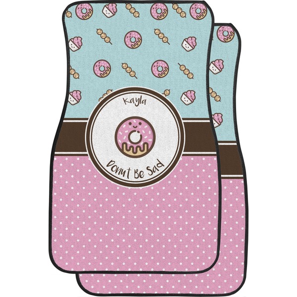 Custom Donuts Car Floor Mats (Personalized)