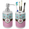 Donuts Ceramic Bathroom Accessories Set (Personalized)