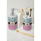 Donuts Ceramic Bathroom Accessories - LIFESTYLE (toothbrush holder & soap dispenser)