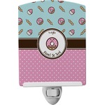 Donuts Ceramic Night Light (Personalized)