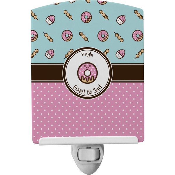 Custom Donuts Ceramic Night Light (Personalized)