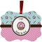 Donuts Christmas Ornament (Front View)