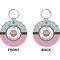 Donuts Circle Keychain (Front + Back)