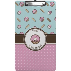 Donuts Clipboard (Legal Size) (Personalized)