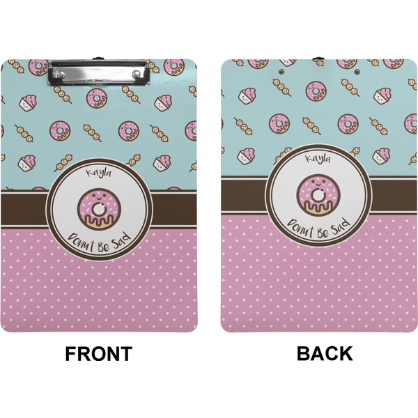 Donuts Clipboard (Letter) (Front + Back)