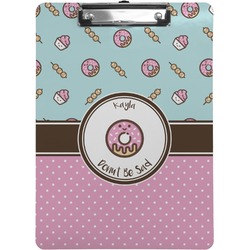 Donuts Clipboard (Letter Size) (Personalized)