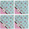 Donuts Cloth Napkins - Personalized Lunch (APPROVAL) Set of 4