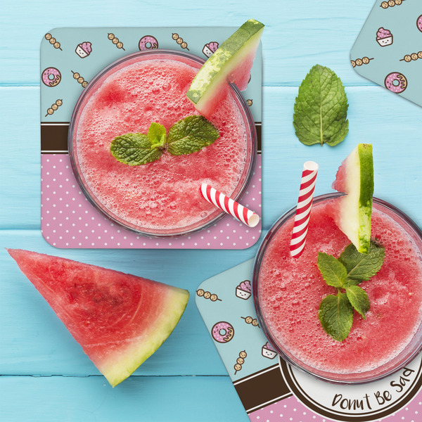 Donuts Coaster Set - LIFESTYLE