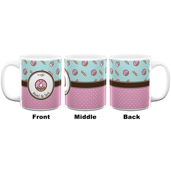 Donuts Coffee Mug - 11 oz - White APPROVAL