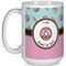 Donuts 15 Oz Coffee Mug - White (Personalized)