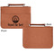 Donuts Cognac Leatherette Bible Covers - Small Single Sided Apvl