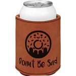 Donuts Leatherette Can Sleeve - Single Sided (Personalized)