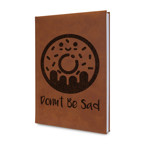 Custom Donuts Leatherette Journal - Double Sided (Personalized)