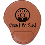 Donuts Leatherette Mouse Pad with Wrist Support (Personalized)