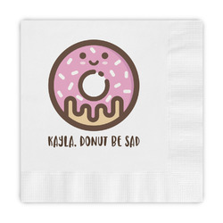 Donuts Embossed Decorative Napkins (Personalized)