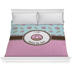 Donuts Comforter - King (Personalized)