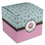 Donuts Cube Favor Gift Boxes (Personalized)