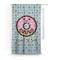 Donuts Curtain With Window and Rod