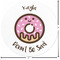 Donuts Custom Shape Iron On Patches - L - APPROVAL