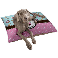 Donuts Dog Bed - Large w/ Name or Text