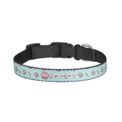 Donuts Dog Collar - Large (Personalized)
