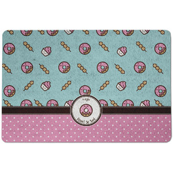 Donuts Dog Food Mat w/ Name or Text
