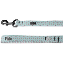 Donuts Deluxe Dog Leash - 4 ft (Personalized)